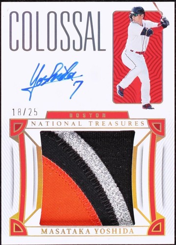 2023 Panini National Treasures - Masataka Yoshida #CMS-MY