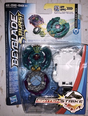 beyblade burst evolution switchstrike starter pack khalzar k3
