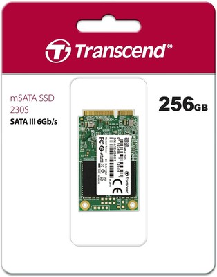 Transcend MSA230S 256 GB SATA III 6 Gbs mSATA Internal Solid State Drive SSD 