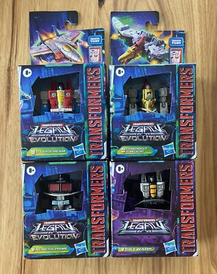 Lot of 4 Transformers Legacy Core Class 3'' Action Figures