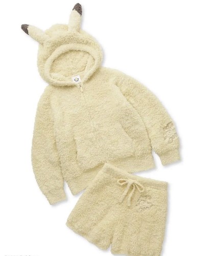 Pre-owned Gelato Pique Pokemon Sleep Piakachu Snorlax Purin Hoodie & Shorts Set Women's In Multicolor