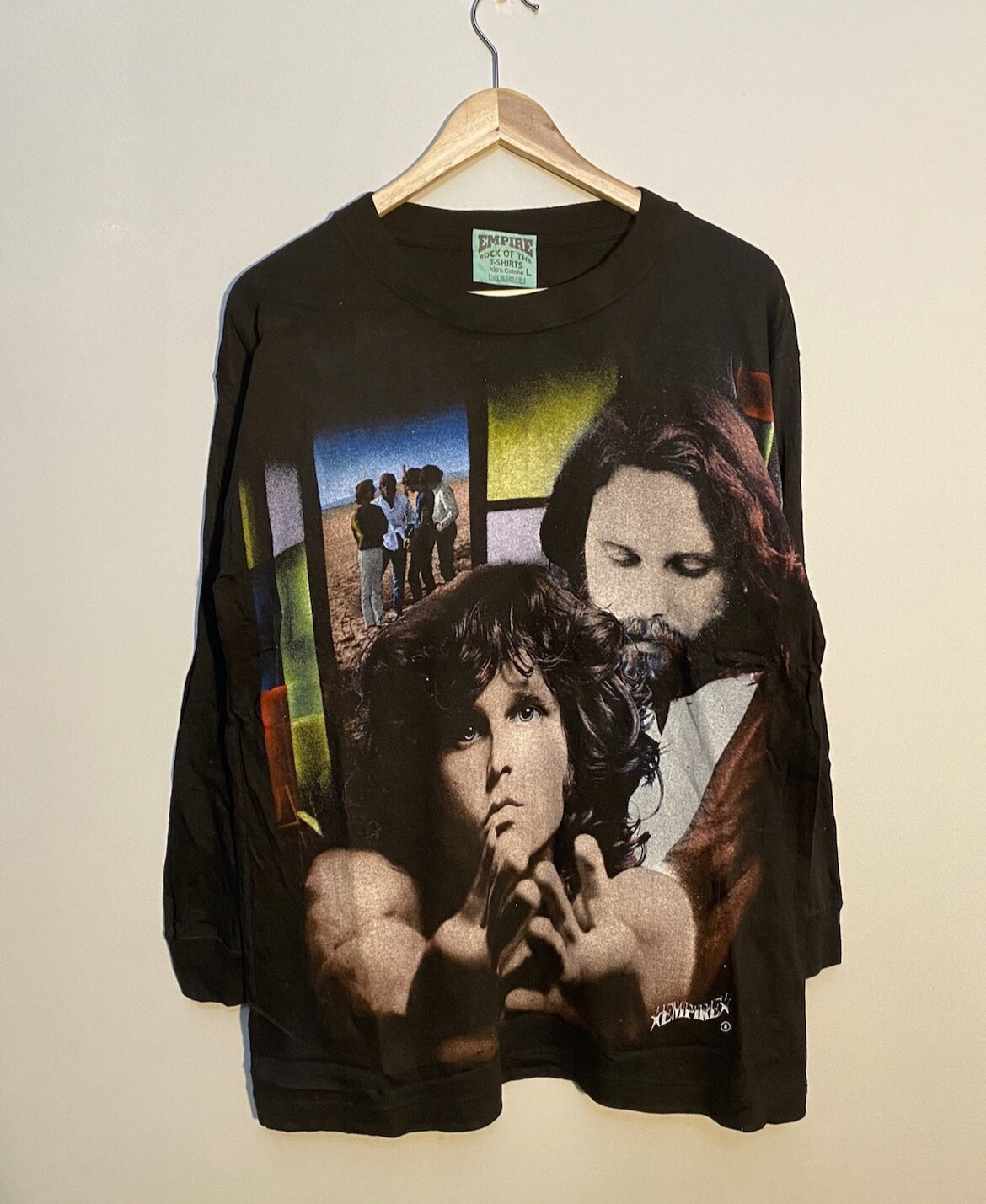 Rare Vintage 90s Jim Morrison hotel the doors xl Empire Rare Vintage 90s Jim Morrison hotel the doors xl Empire