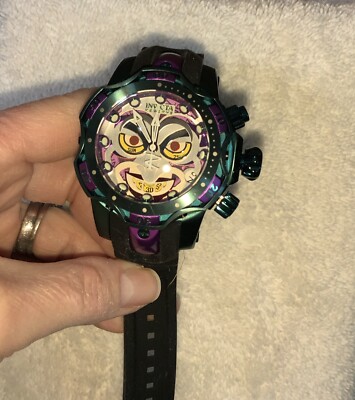 Invicta DC Comics Joker Purple Men's Watch - 33813