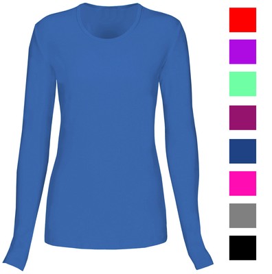 

T Flex Женская комфортная футболка с длинным рукавом Underscrub Tee Многослойная рубашка Униформа