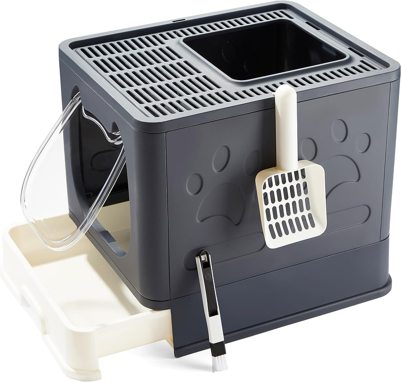With Lid For Small And Medium Cats, Top Entry Kitten Lit