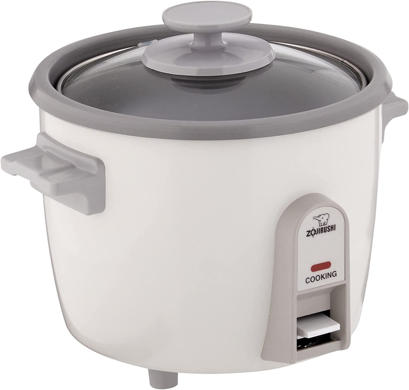 Zojirushi NHS-06 3-Cup Capacity Uncooked Rice Cooker, Easy-T