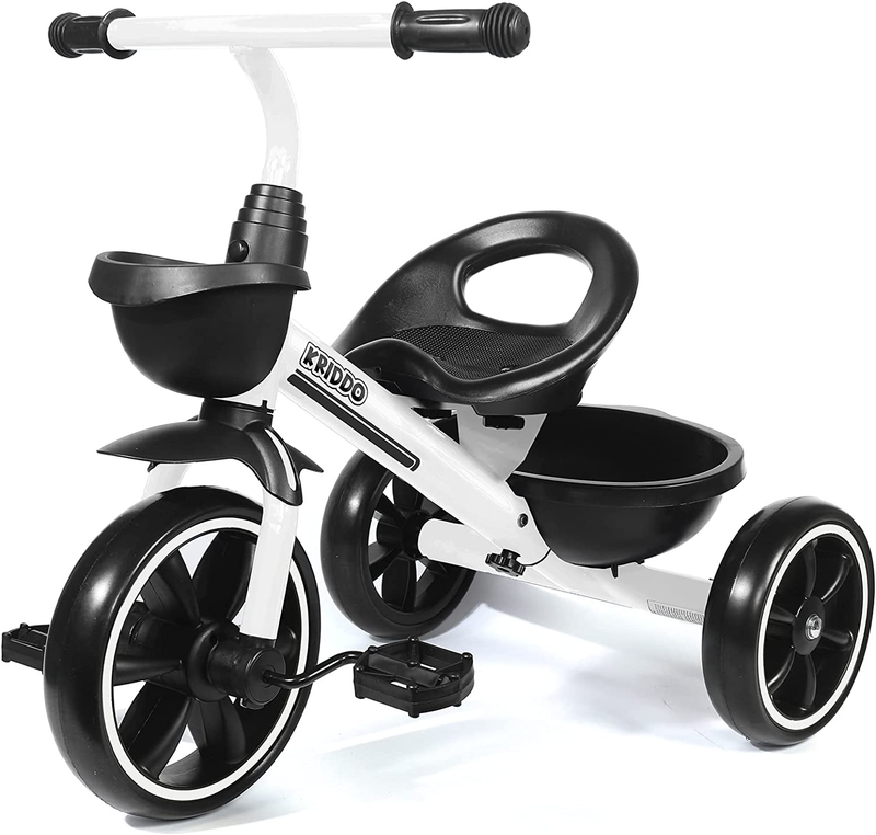 Kids Tricycle Trike Style Flyer Outdoor Pedal Ride With Handlebar Toddler Gift