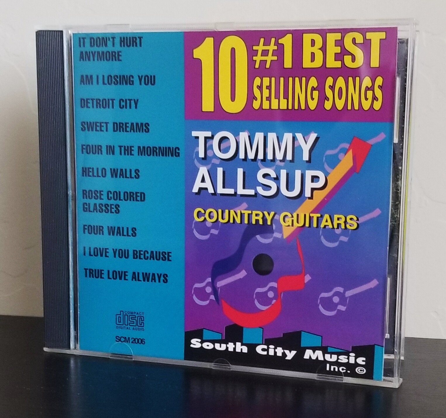 Tommy Allsup : 10 #1 Best Selling Songs-Country Guitars