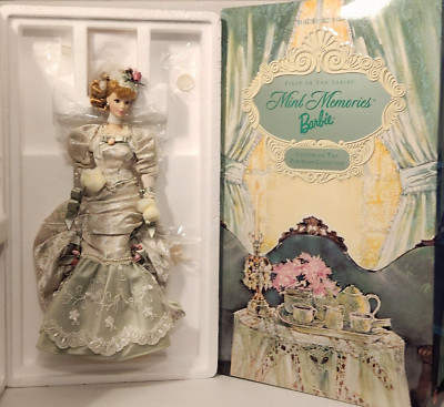 Barbie Mint Memories Victorian Tea Porcelain Collection Limited Edition New Pics