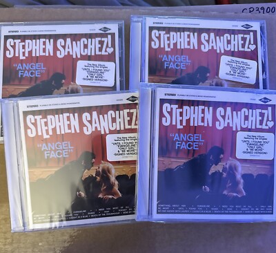 Stephen Sanchez SIGNED Angel Face Art Card CD Album Autograph SOLD OUT!