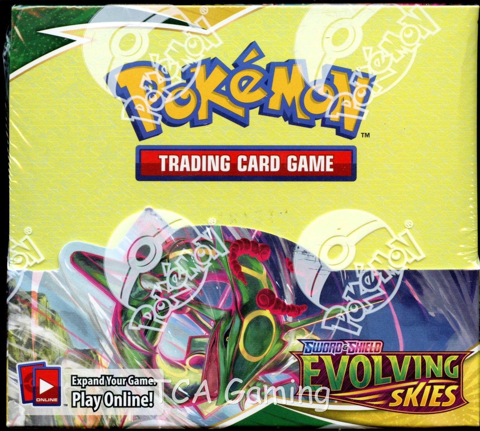 【BOX】Pokemon TCG Evolving Skies 360pcs Amazon.com: Pokemon TCG: Sword & Shield Evolving Skies Build