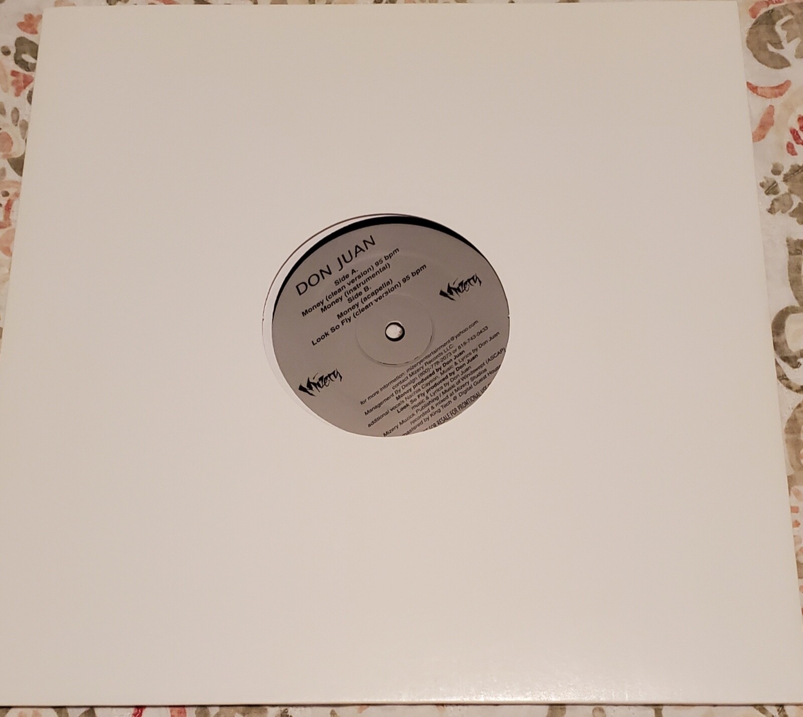 DON JUAN - MONEY/LOOK SO FLY - RARE KC KANSAS CITY INDIE