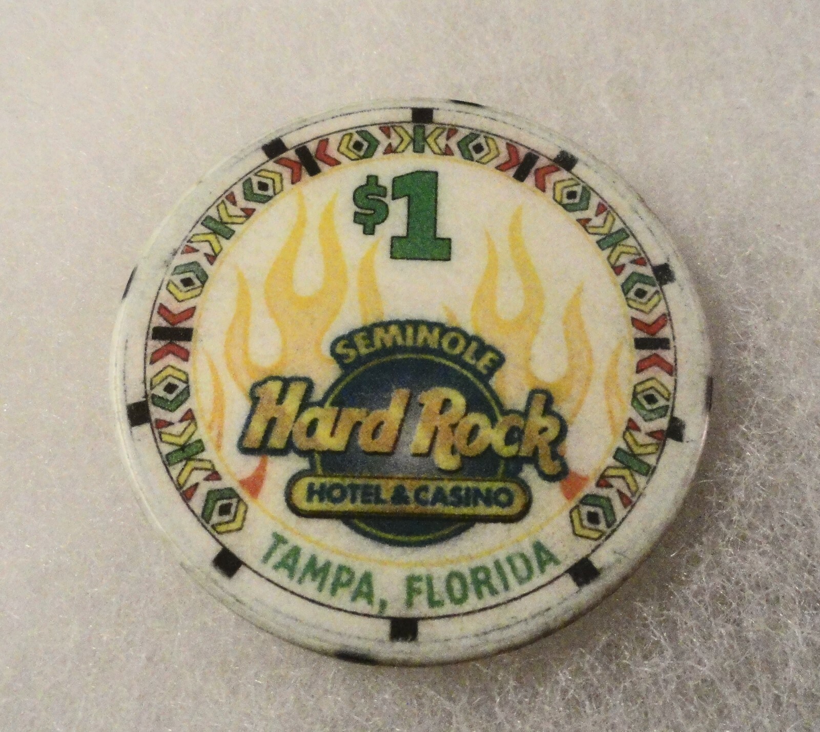 ハードロックカジノ25ドルチップ　　Jimi Hendrix ハードロックカジノ25ドルチップ Jimi Hendrix Hard Rock Casino