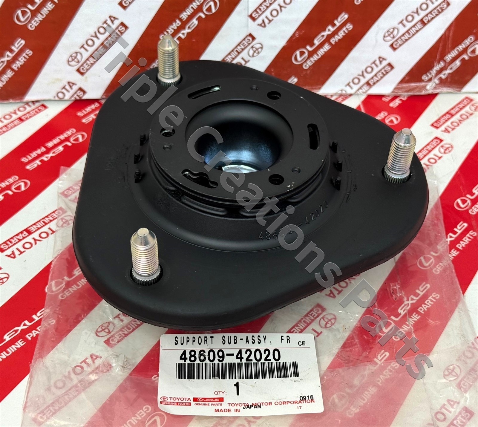 Toyota Genuine 48609-42020 Support Sub-Assy Front Suspension RH Or
