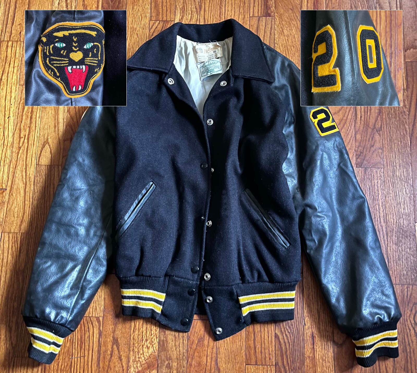 1点限りVINTAGE ヴィンテージ Panthers Jacket L 1点限りVINTAGE ヴィンテージ Panthers Jacket L