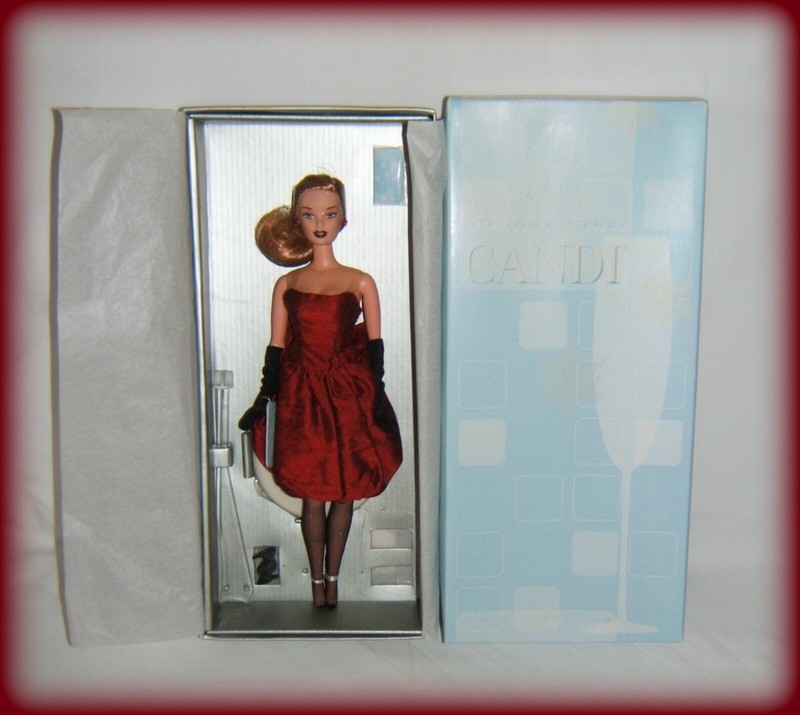 Poupee Candi Doll Integrity Toys Holiday Toast By Jason Wu - Rare - 2001