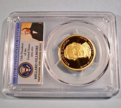 2010-S PCGS PR70DCAM MILLARD FILLMORE PRESIDENTIAL DOLLAR PROOF DEEP CAMEO PR 70