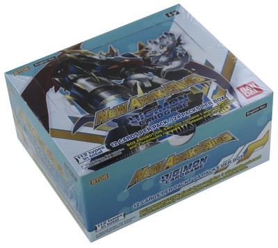 Карточная игра Digimon: Новая коробка с ускорителем пробуждения