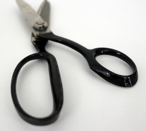 Vintage Wiss Model C Pinking Shears 9” with Black Handle Made In USA