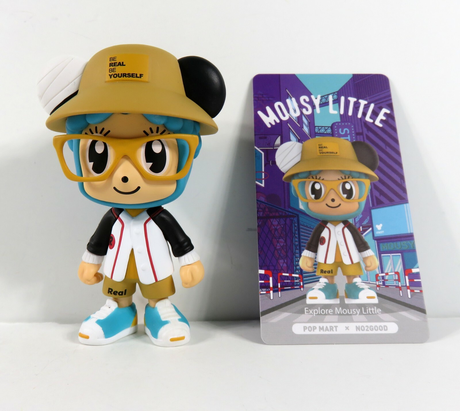 STAYREAL フィギュア MOUSY LITTLE ⭐︎by 阿信×不二良⭐︎ Pop Mart Mousy Little Stay Real Mini Figure Explore Mousy