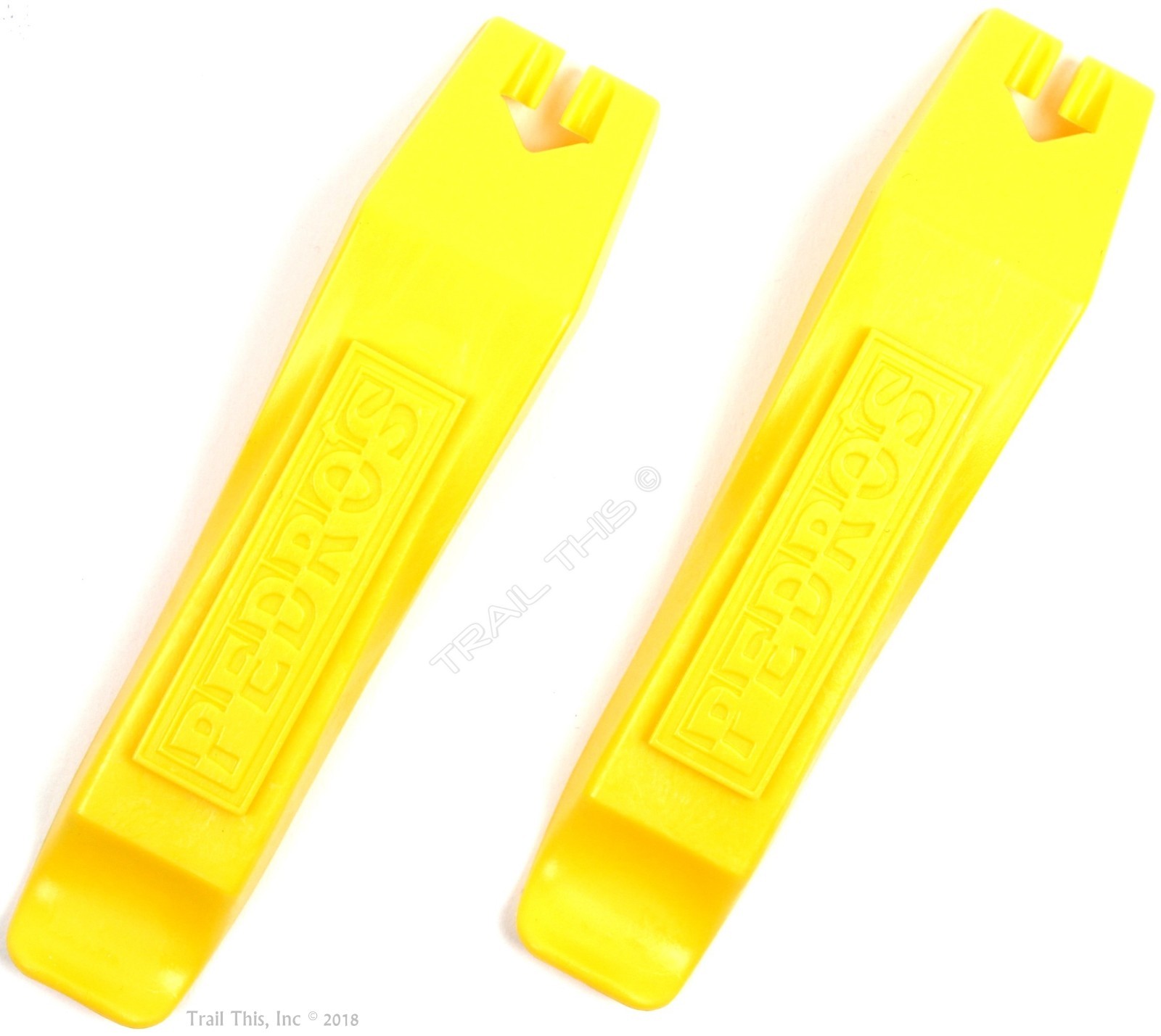 Pair of (2) Pedro's Bicycle Tire / Tube Change Levers Tool Set - Yellow