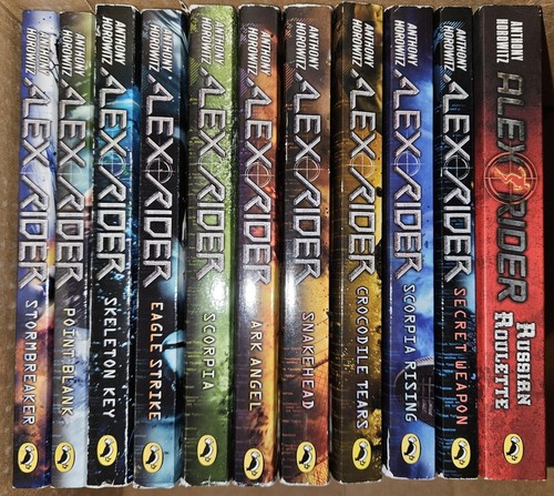 Alex Rider Lot Books 1-10 By Anthony Horowitz | eBay