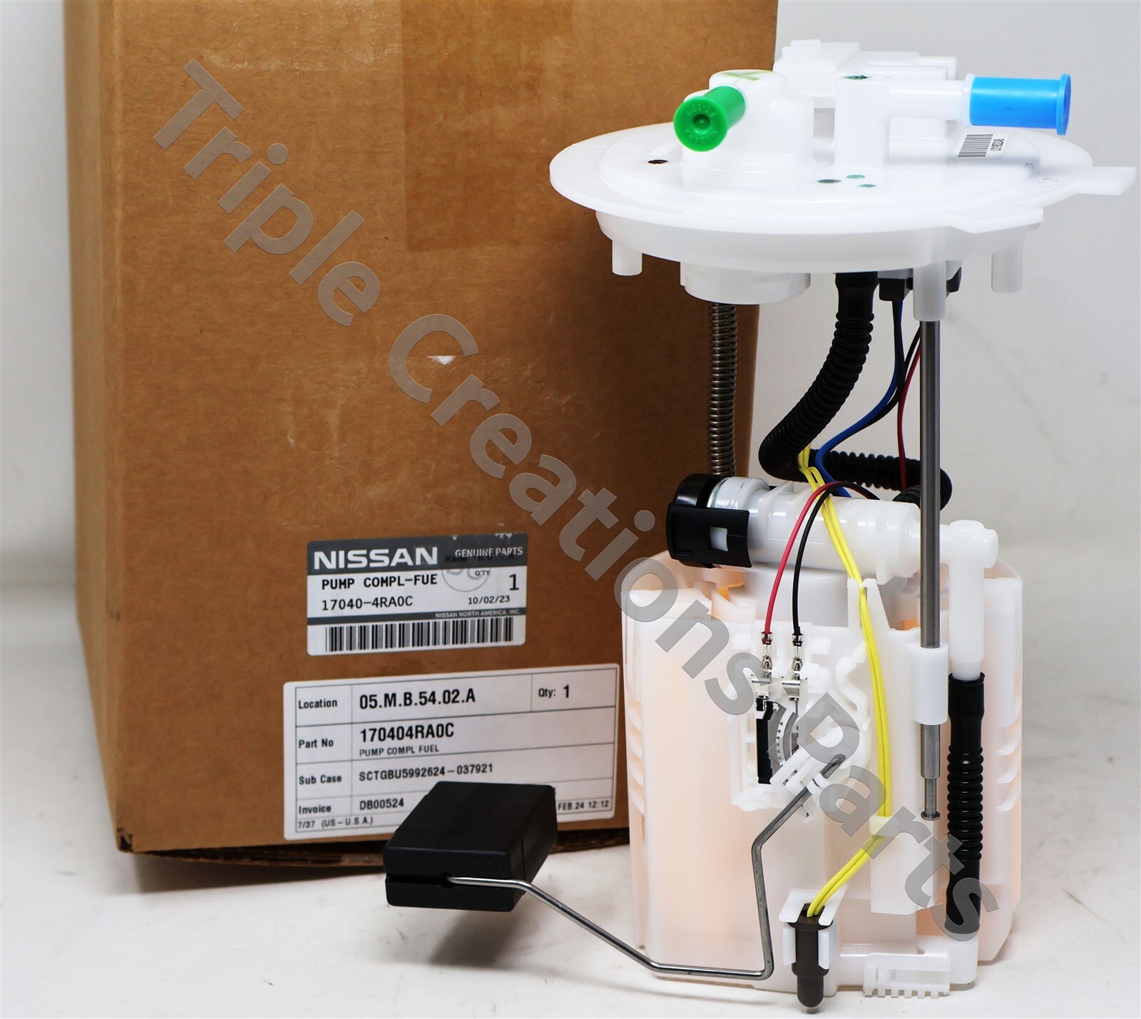 カロリーナ Genuine Nissan 17040-4Ra0C Pump Complete Fuel 170404Ra0C OEM