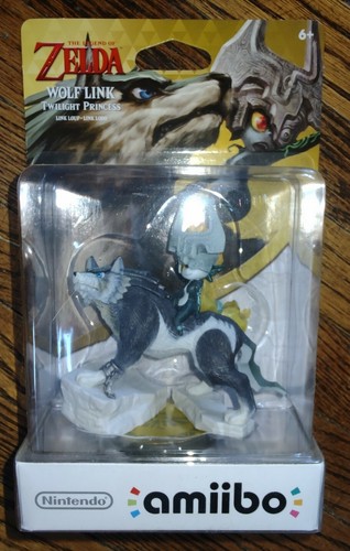 WOLF LINK AMIIBO Zelda Twilight Princess HD Switch Wii U 3DS