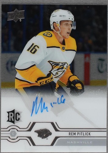 2019-20 Upper Deck Clear Cut - Rem Pitlick #CC-PI