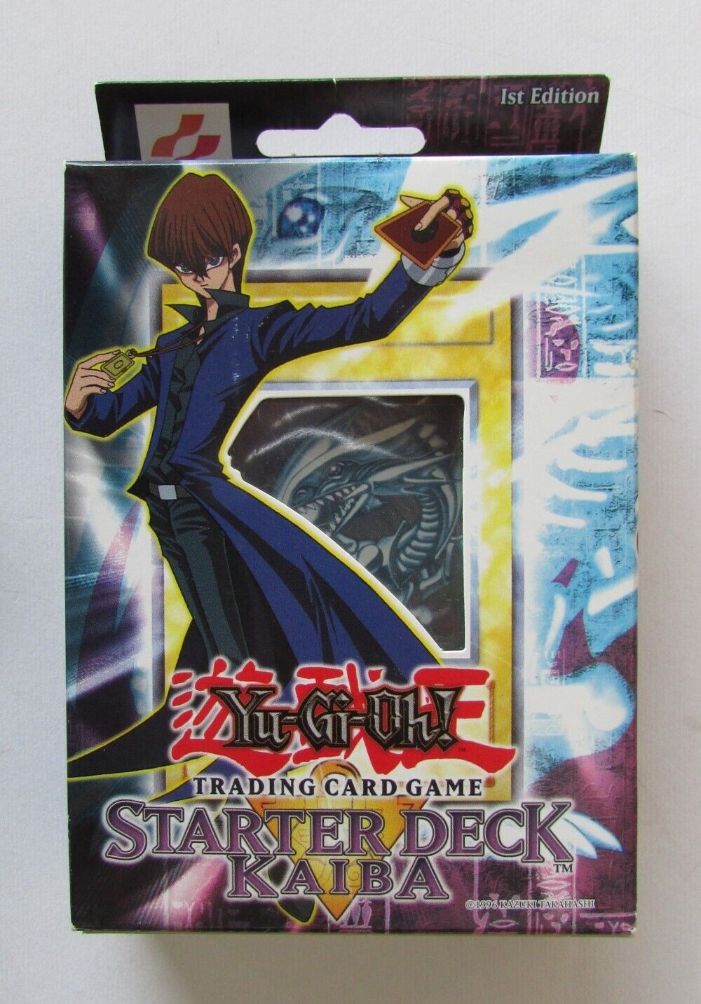 YUGIOH 2002 STARTER DECK BOX KAIBA ENGLISH 1ST EDITION MINT YUGIOH 2002 STARTER DECK BOX KAIBA ENGLISH 1ST EDITION MINT