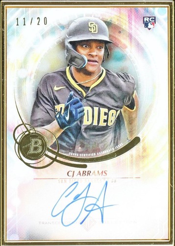 2022 Bowman Transcendent Collection - C.J. Abrams #TCA-CA