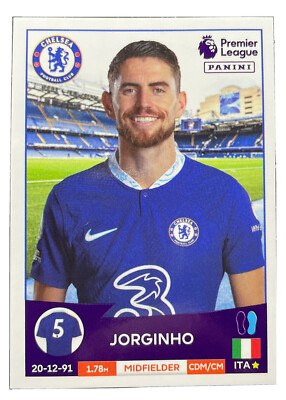 Panini Premier League 2023 - # 179 - JORGINHO - Chelsea 