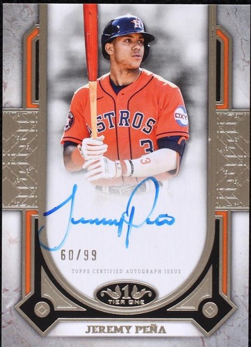 2024 Topps Tier One - Jeremy Pena #PPA-JP
