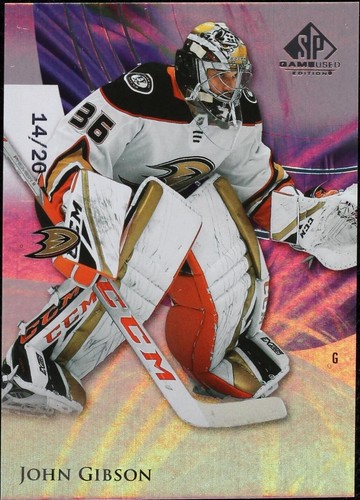 2020-21 Upper Deck SP Game Used - John Gibson #39