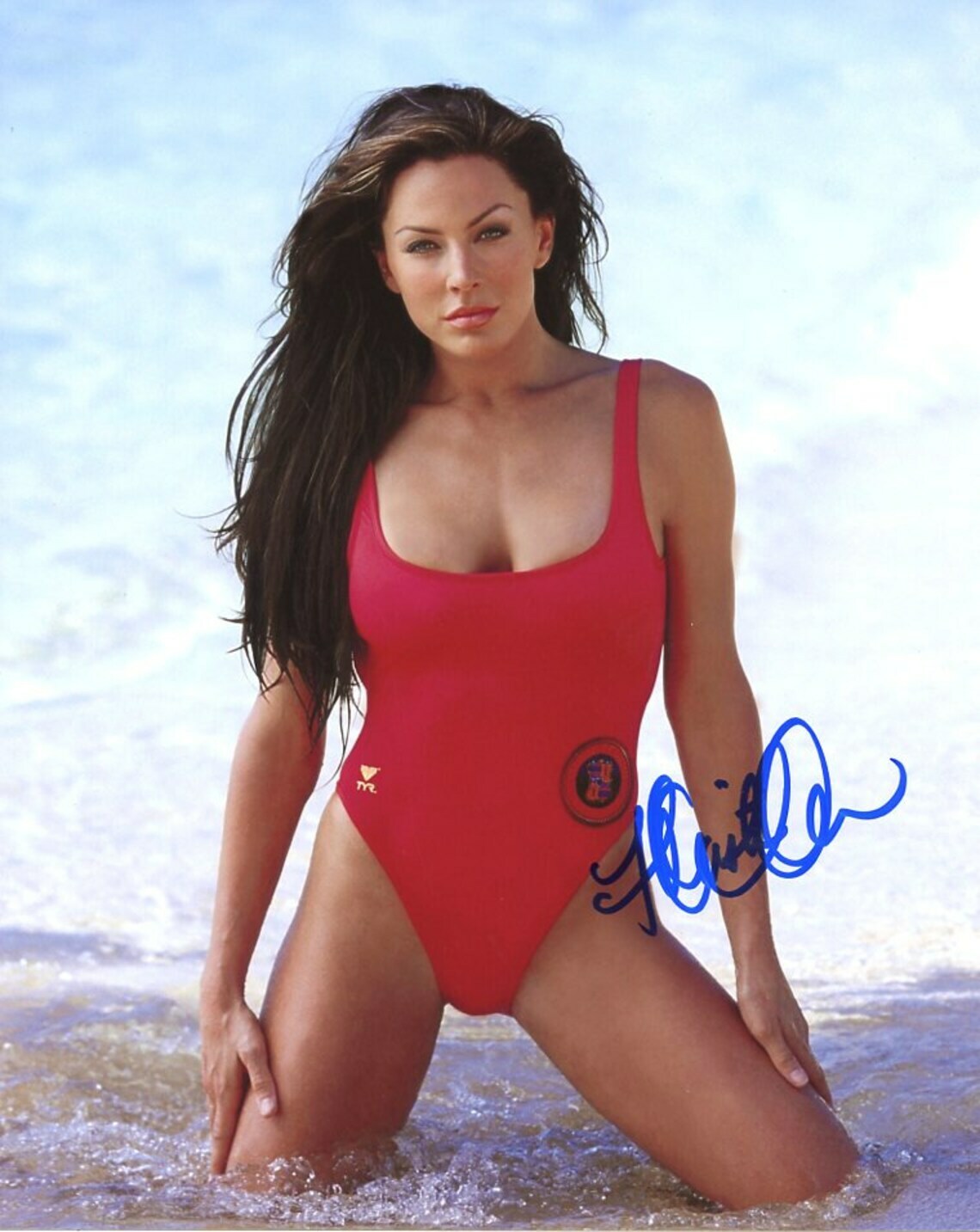 Krista Allen Baywatch Signed 8 x 10 Photo REPRINT b | eBay