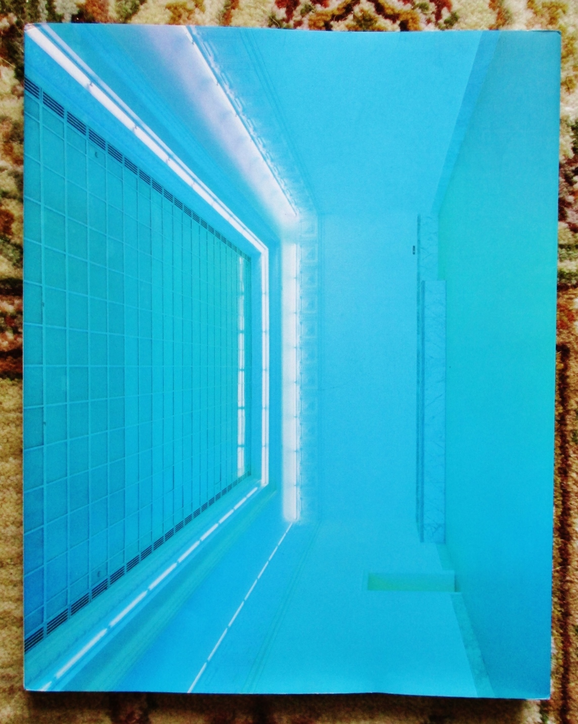 1989 DAN FLAVIN Monograph SIGNED & INSCRIBED - FLUORESCENT LIGHTS Art Exhibition