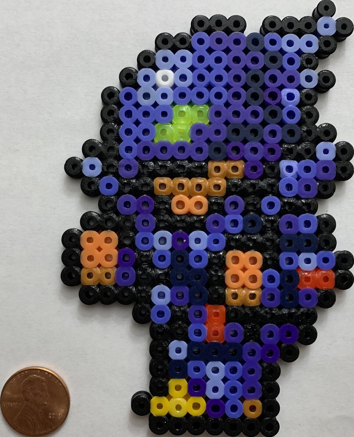 Cecil Dark Knight Final Fantasy Bead Sprite Artkal Hama