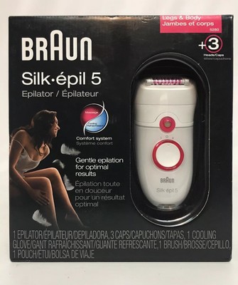 Braun Silk-épil 5 Power 5280 Women's Epilator Comfort System +3...