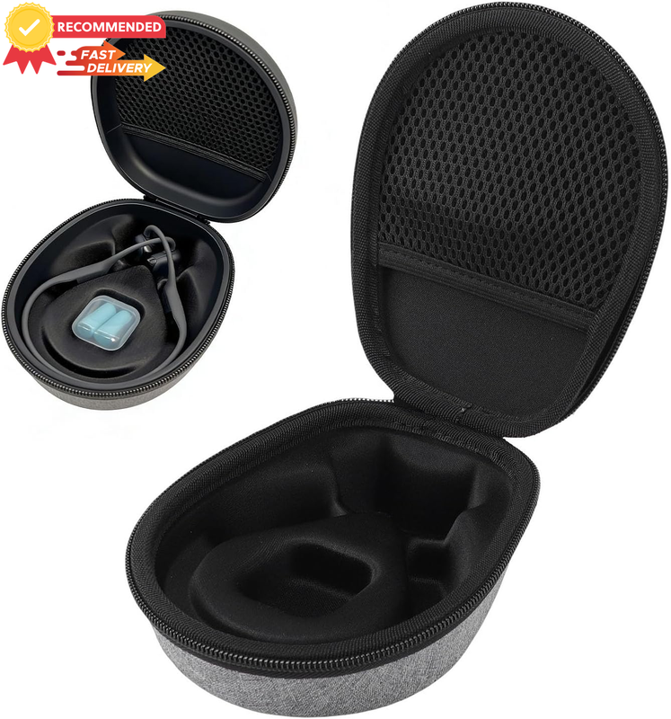 EVA Hard Case for Bone Conduction Headphones, Shockproof Waterproof Bag for Shok