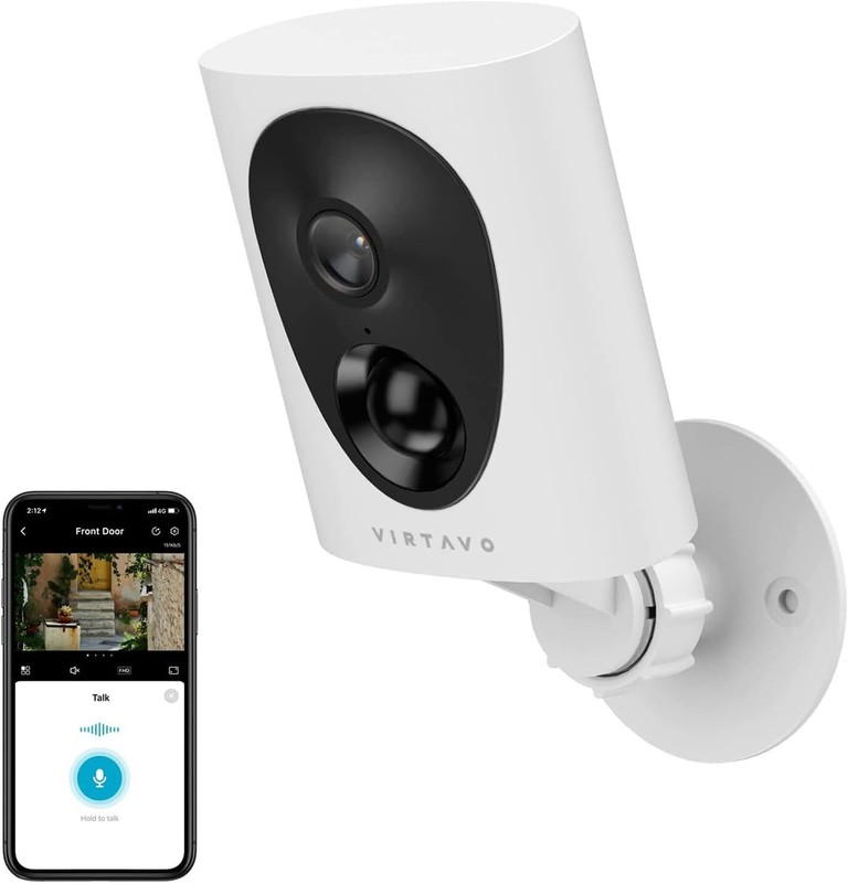 Wireless Outdoor Color Night Vision Weatherproof, Surveillan
