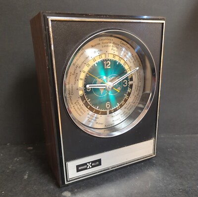 vintage Howard Miller World time clock時計 Amazon.com: Howard Miller World Time Arch Tabletop Clock