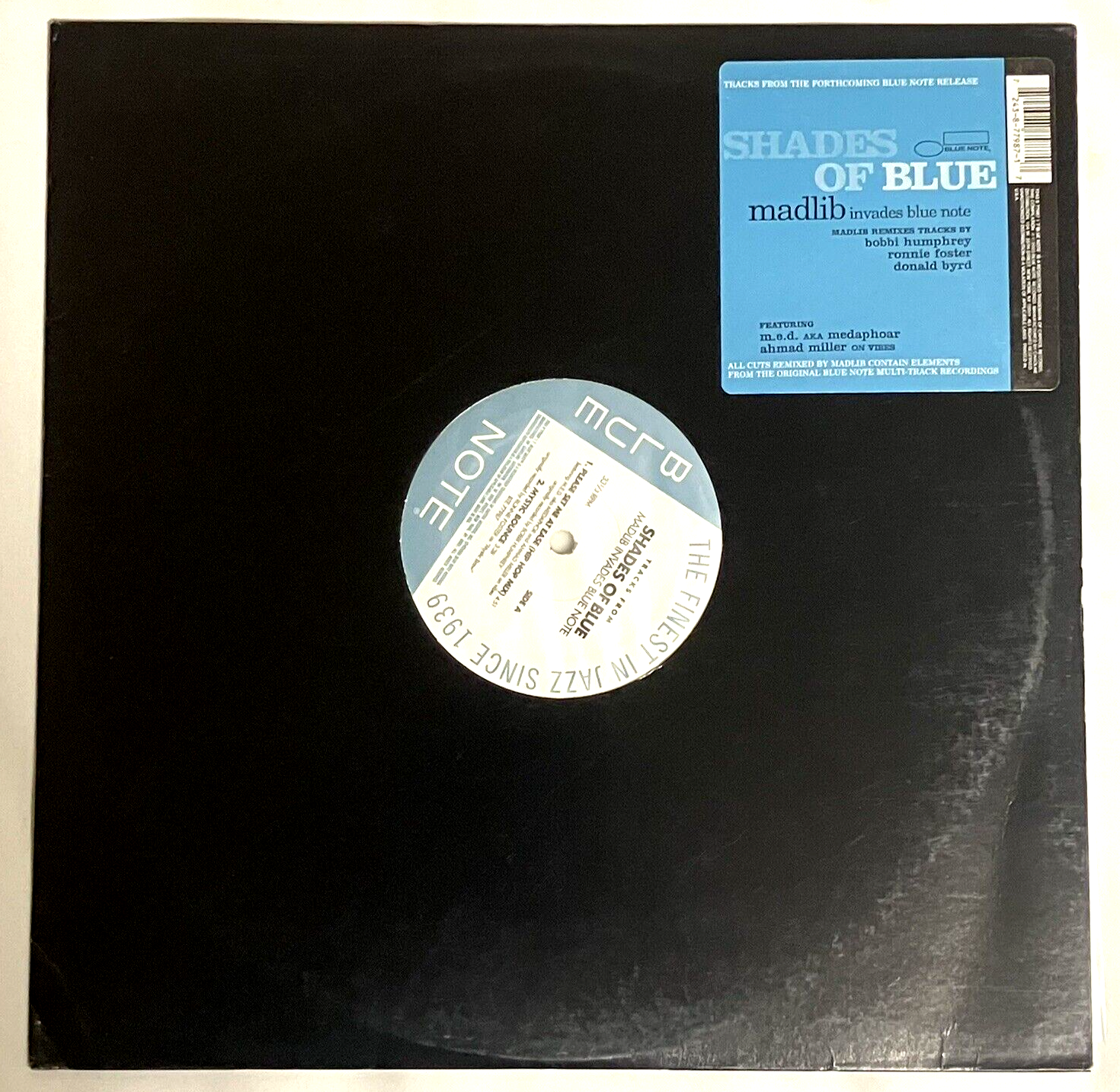 Madlib Tracks From Shades Of Blue Blue Note BTE 77987 Vinyl