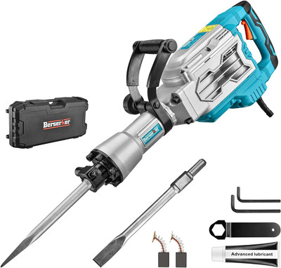 Berserker 1700W 30-Pound Sds-Hex Demolition Jack Hammer,1-1/8'' 14-Amp Corded Ele