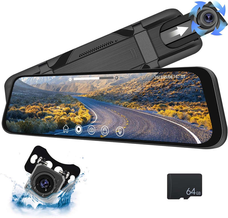 Mirror W/ Night Vision Parking Monitor