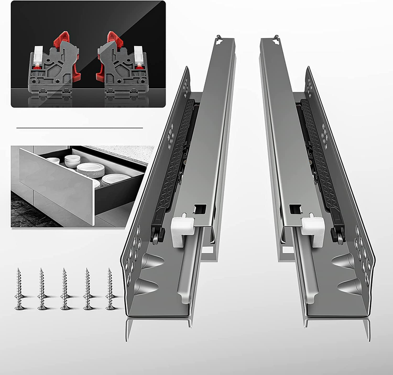 Full Extension Concealed Rails Tra