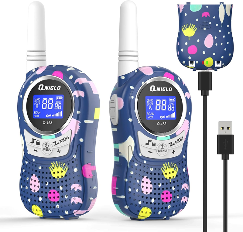 For Kids - Rechargeable Kids Walkie Talkies With Clear Sound