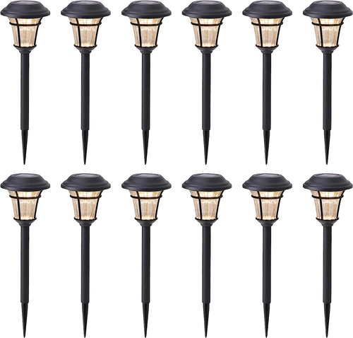 Outdoor Garden 12 Pack, Black