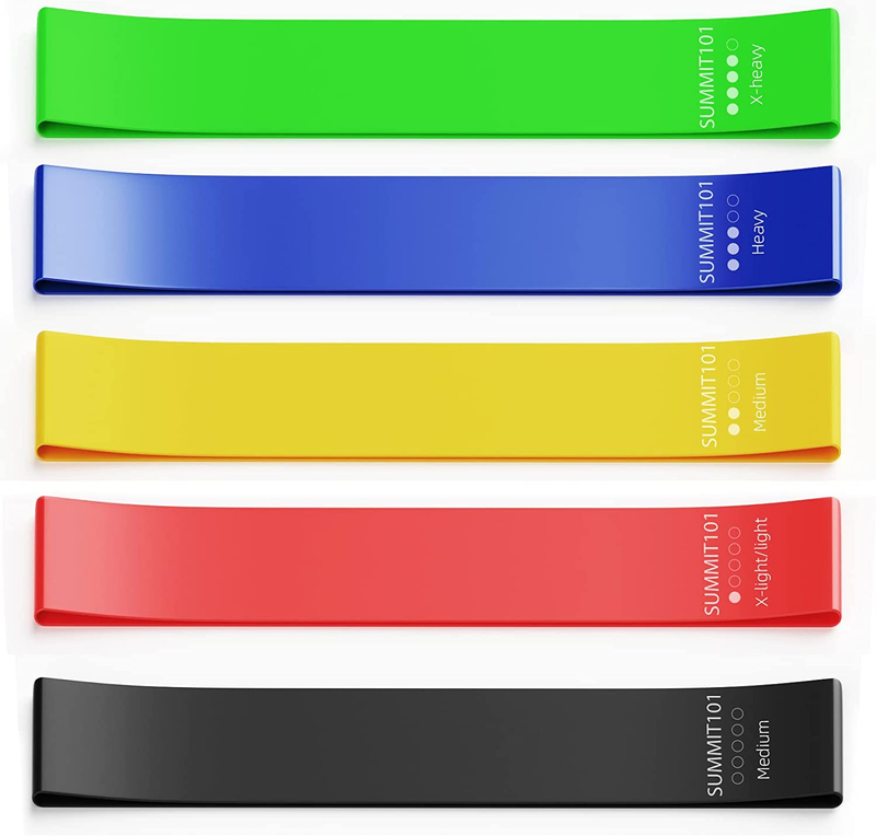 Set Of 5, Resistance Bands For Working Out Women With Varyin