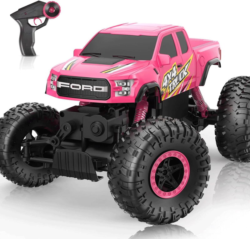 4wd 2 Motors Monster Trucks For Girls, 11 Inches Off Roa