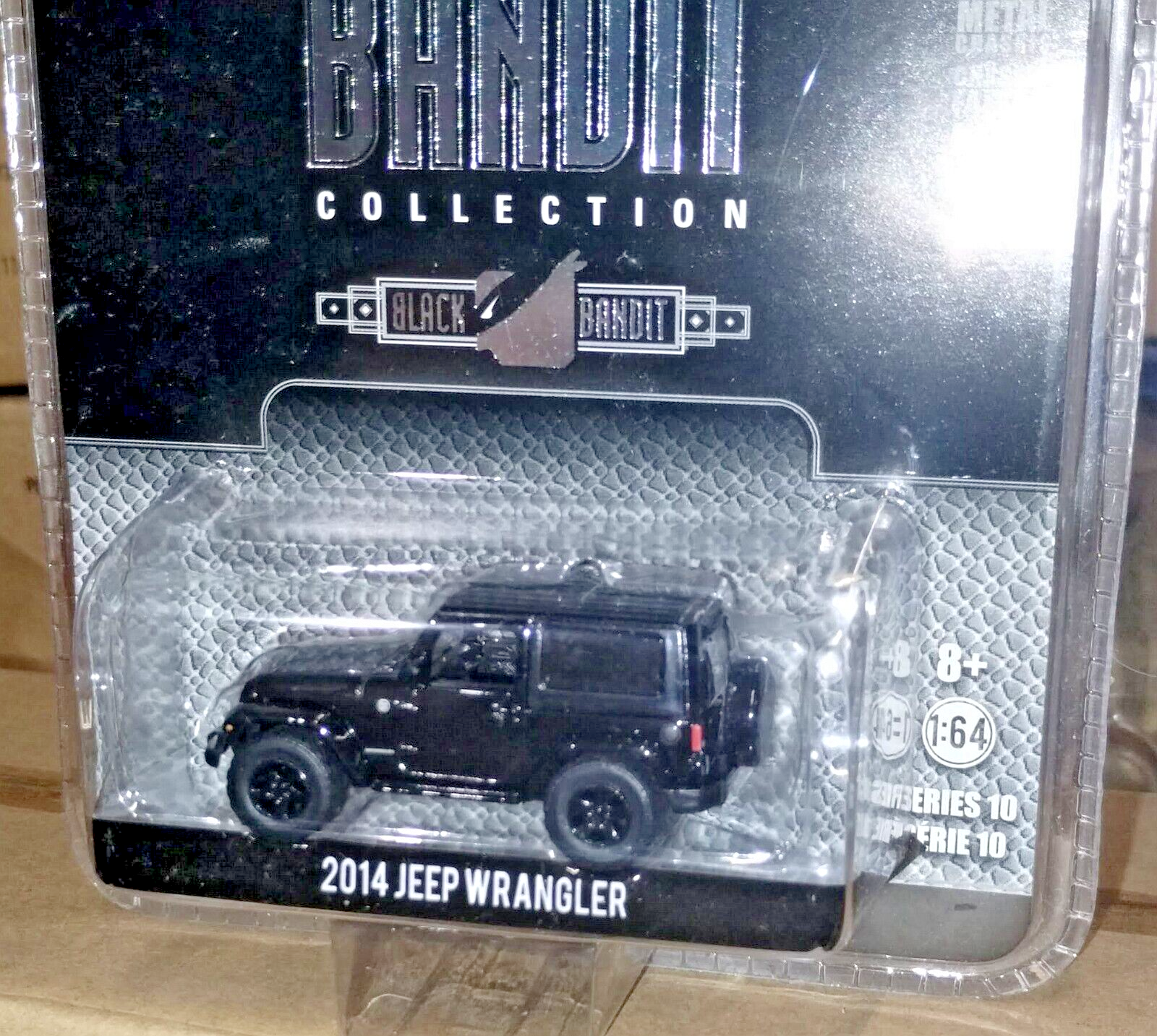 Greenlight Black Bandit 2014 Jeep Wrangler Series 10 - 1/64 Greenlight Black Bandit 2014 Jeep Wrangler Series 10 - 1/64
